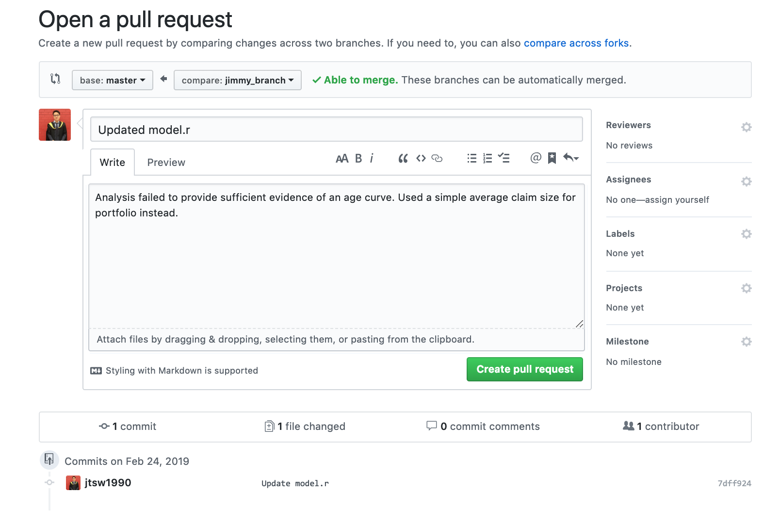 jimmy pull request